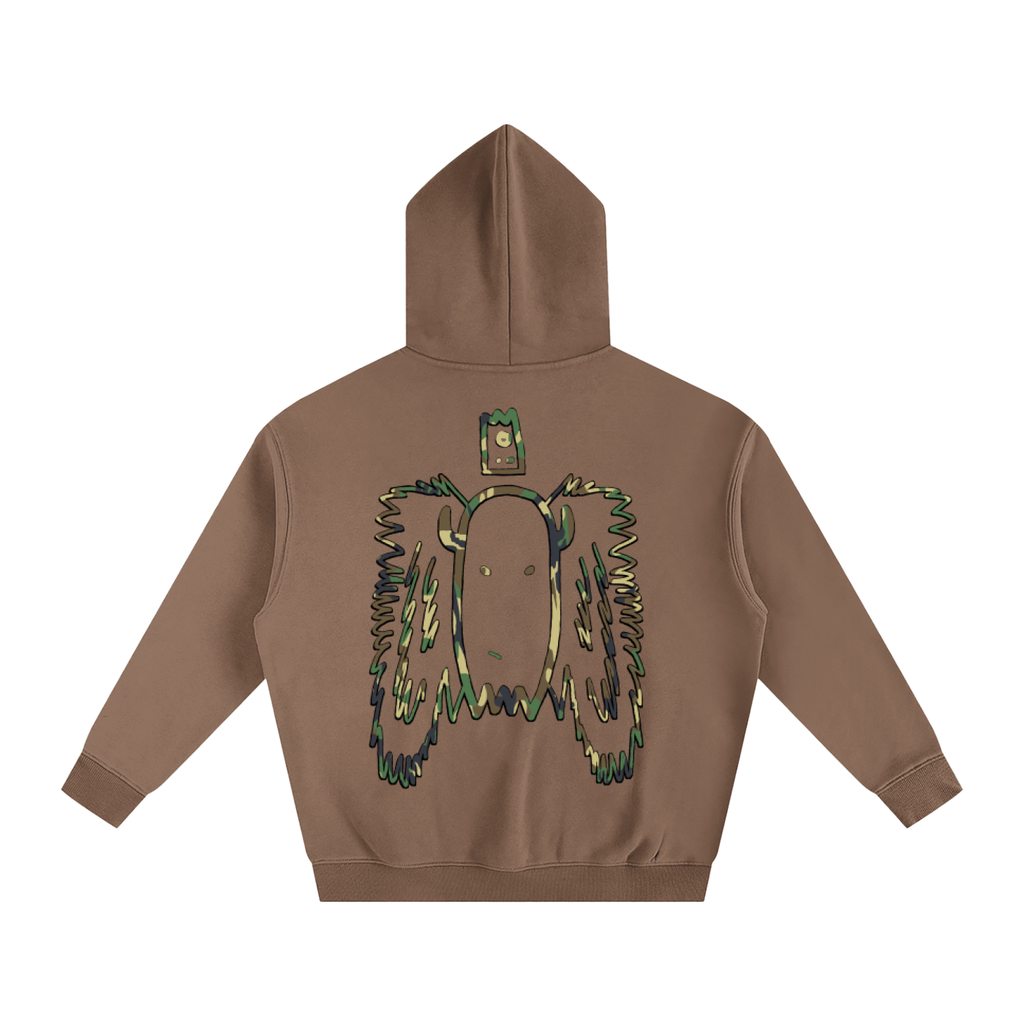 Camo Crown Ghost Hoodie