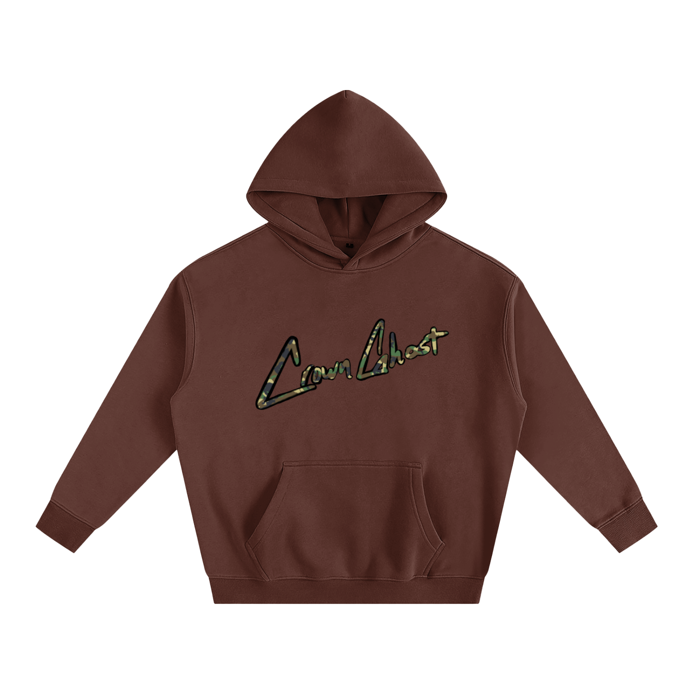 Camo Crown Ghost Hoodie